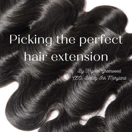 Picking the perfect hair extension
