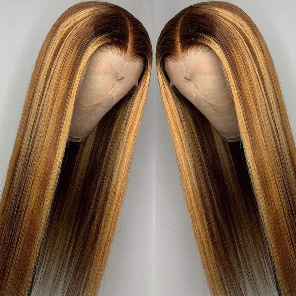 Beauty Ink Unprocessed Brazilian Human Hair Transparent Lace Wigs