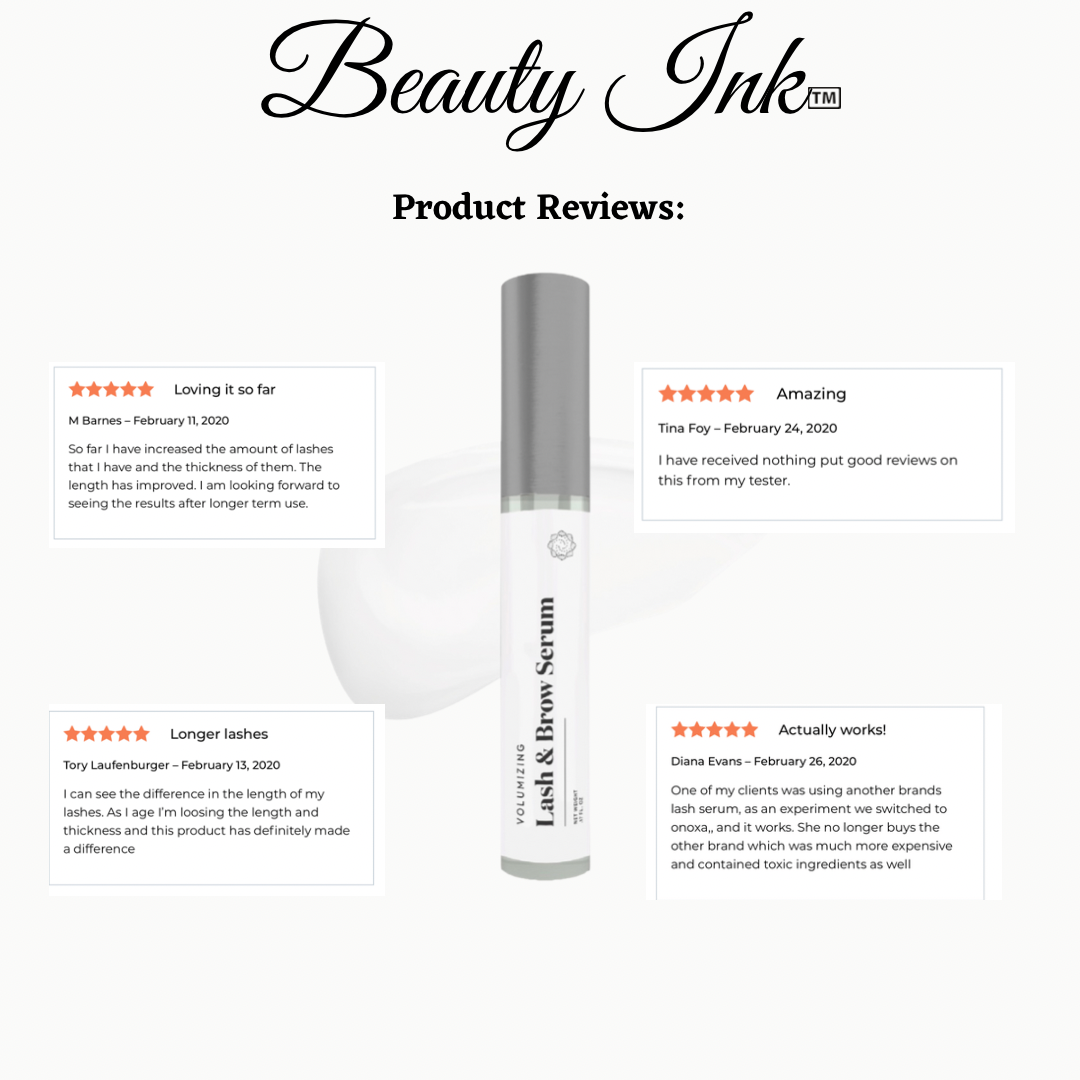 Beauty Ink Lash & Brow Growth Serum