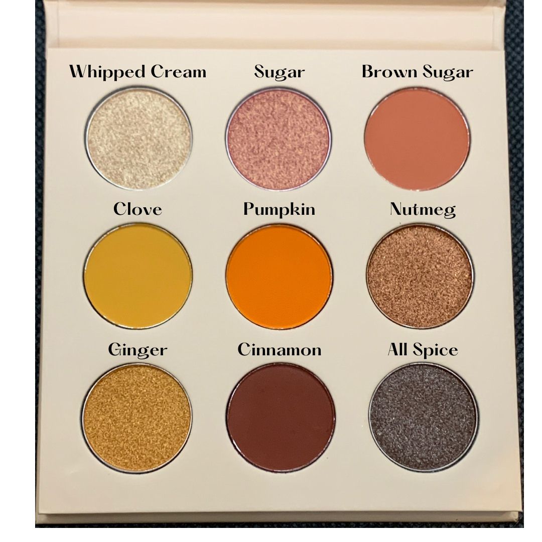 Beauty Ink: Pumpkin Spice Eyeshadow Pallet