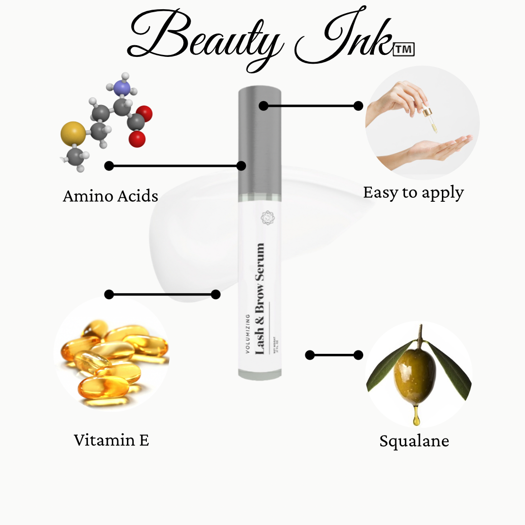 Beauty Ink Lash & Brow Growth Serum